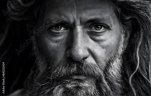 rastafarian man portrait