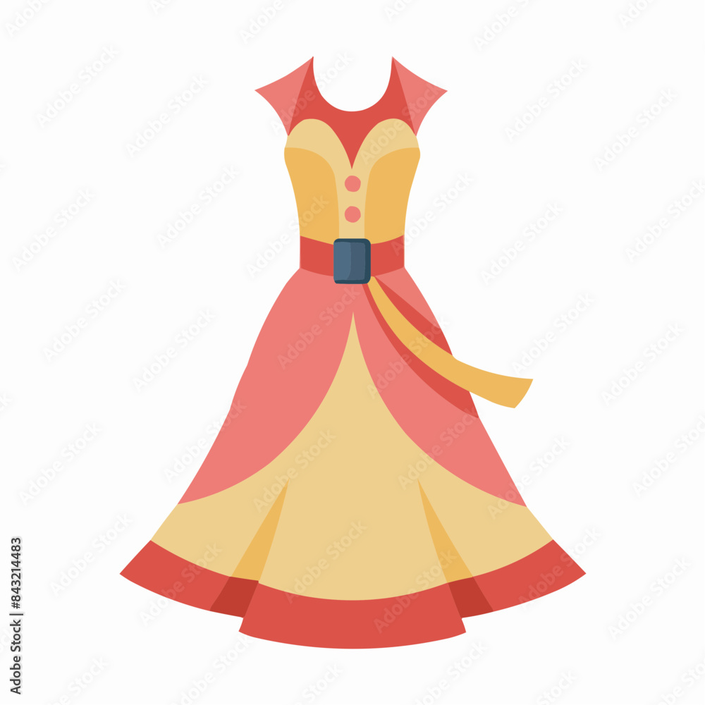 illustration of a dress illustration of a dress