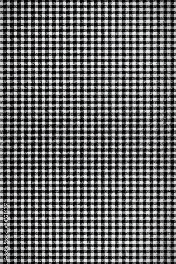 Houndstooth pattern with classic black and white checks Houndstooth pattern with classic black and white checks