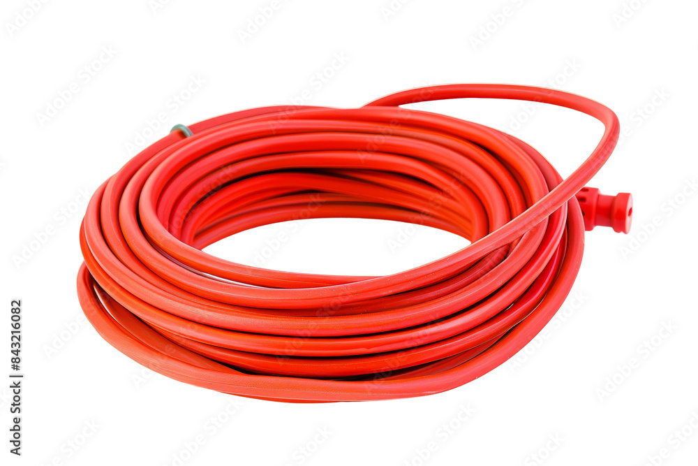 Red Hose Coiled Red Hose Coiled