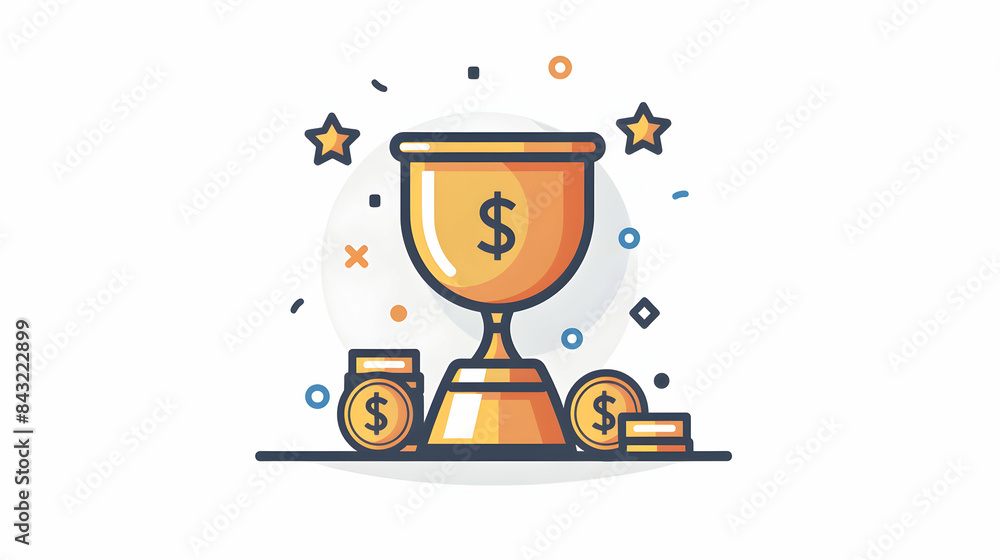 3D Flat Bidding Icon on Blue Background with Space for Text and Graphics Modern Design for Project Timelines and Auction Plans in Doodle Line Cartoon Style 3D Flat Bidding Icon on Blue Background with Space for Text and Graphics Modern Design for Project Timelines and Auction Plans in Doodle Line Cartoon Style