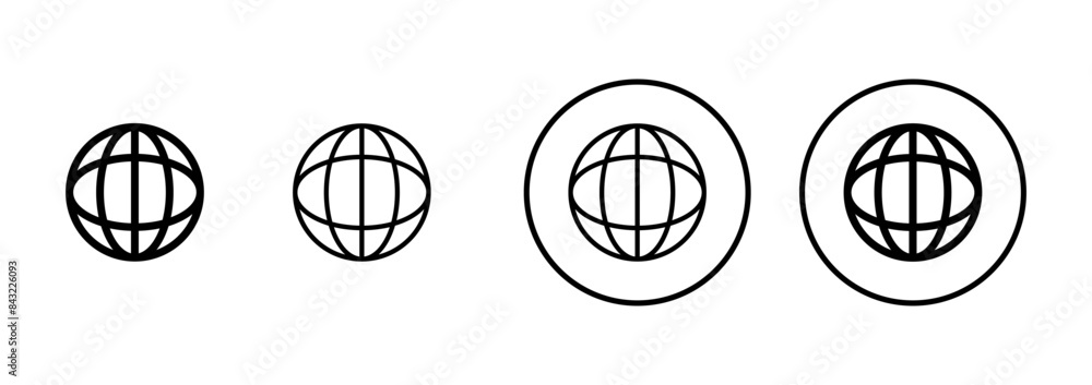 Web icon vector isolated on white background. Website vector icon. Internet world vector Web icon vector isolated on white background. Website vector icon. Internet world vector