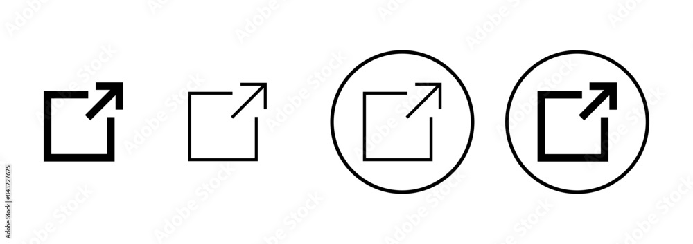 Link icon vector isolated on white background. Link vector icon. External link symbol vector icon. Hyperlink symbol Link icon vector isolated on white background. Link vector icon. External link symbol vector icon. Hyperlink symbol
