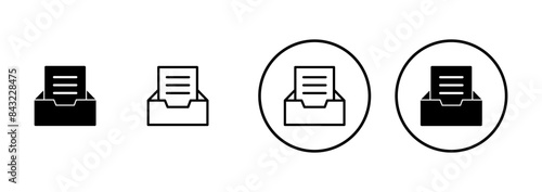 Archive folders icon vector isolated on white background. binders vector icon. Archive storage icon.