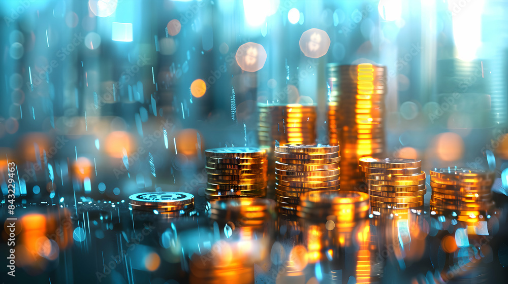 Photo Realistic Investment Illustration with Ample Space for Text and Graphics Ideal Design for Financial Plans and Business Timelines Photo Stock Concept Photo Realistic Investment Illustration with Ample Space for Text and Graphics Ideal Design for Financial Plans and Business Timelines Photo Stock Concept