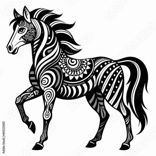 horse illustration