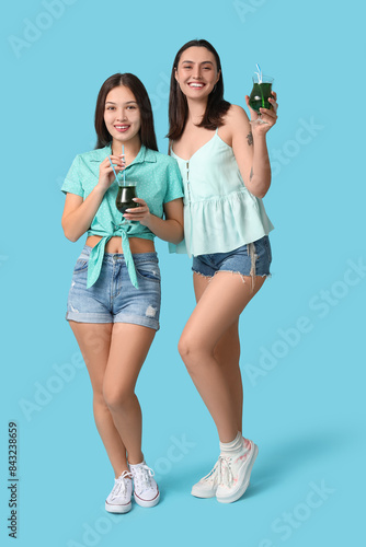 Beautiful young women with ...