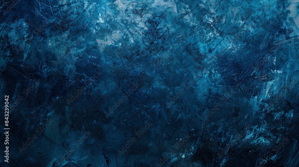 Fototapeta premium Blue background texture Grunge Navy Abstract, generative ai