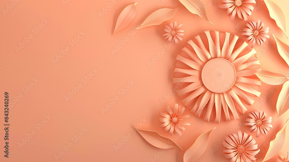 Obraz premium abstract, creative, festive, festival, greeting, wallpaper, art, gold, pattern, card, decoration, beautiful, colorful, worship, dhanteras, spiritual, oil lamp, ceremony, indian, flag, india, independe
