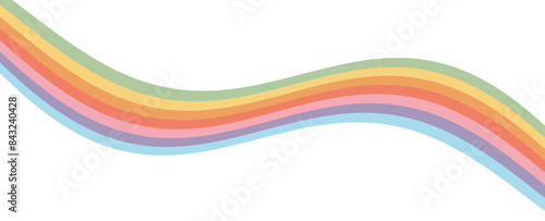 Retro rainbow dripping isolated background. Trendy distorted colorful in vintage y2k style. Psychedelic hippie pattern, trippy acid poster. banner, cover, card. vector illustration