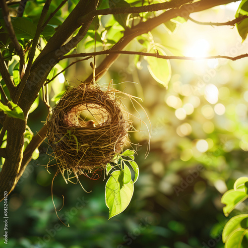 Bird and bird so nest 