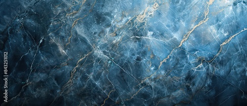 blue colored granite pattern with light gray © STOCKYE STUDIO