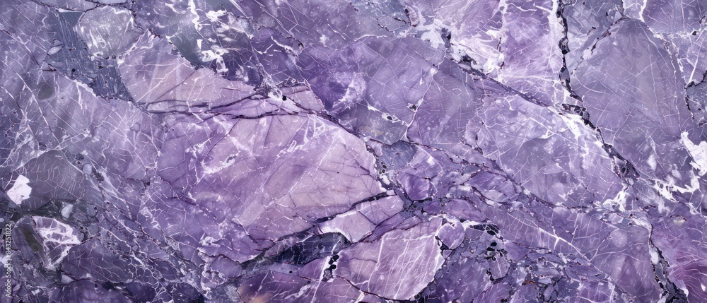 Obraz premium purple colored granite pattern with light gray