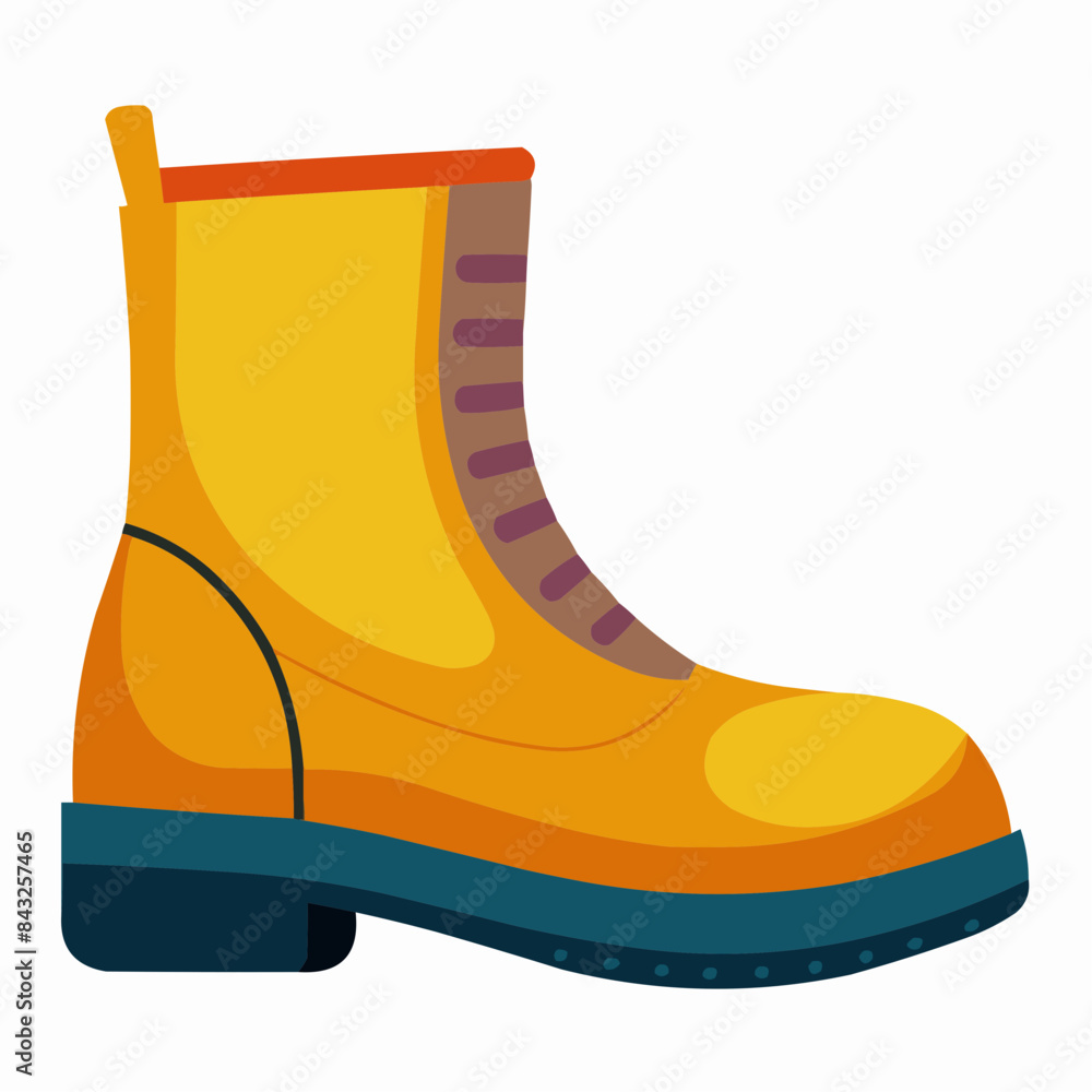 safety shoes isolated on white background safety shoes isolated on white background