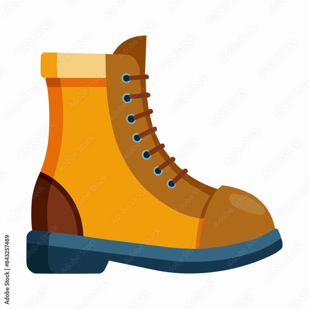 safety shoes isolated on white background safety shoes isolated on white background