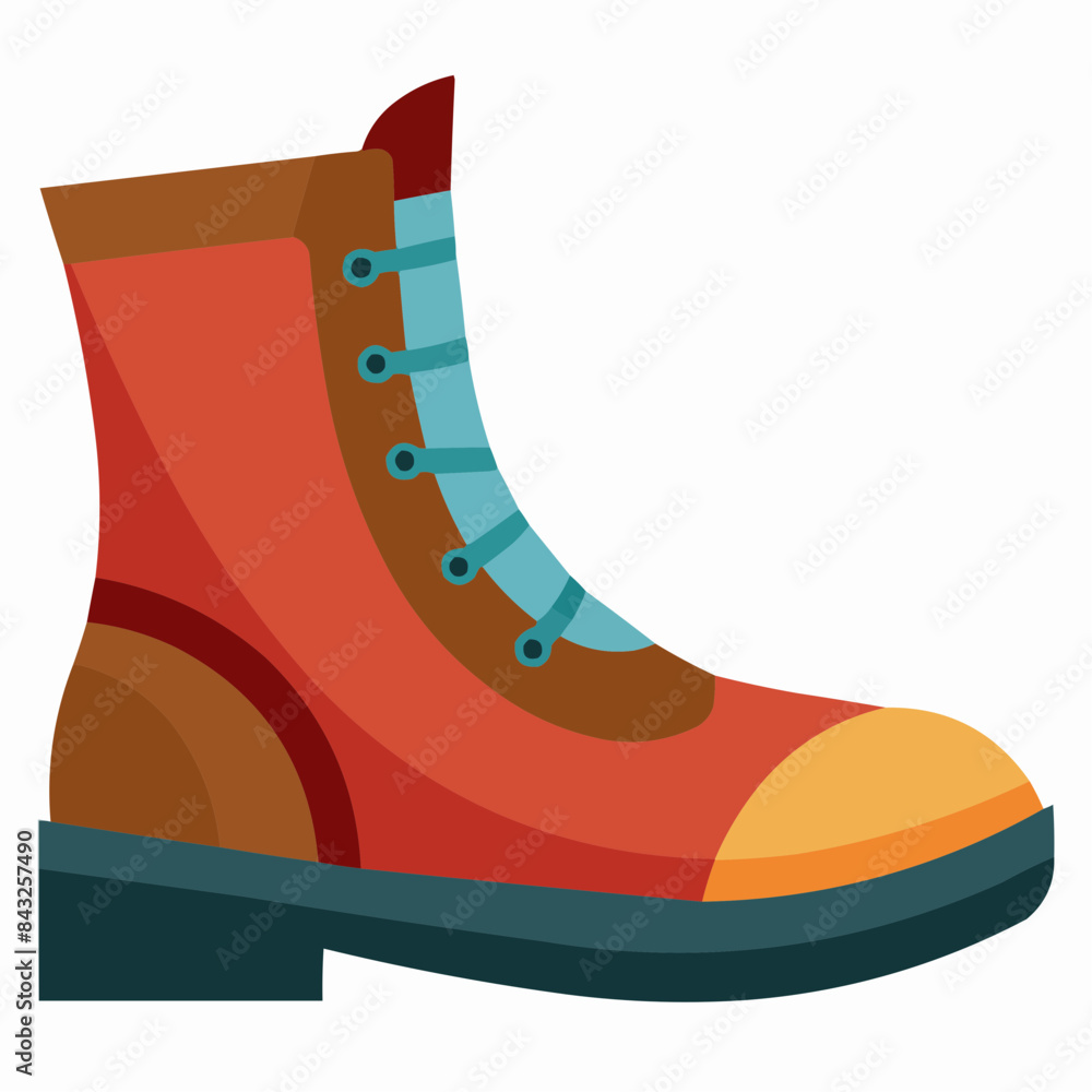safety shoes isolated on white background safety shoes isolated on white background