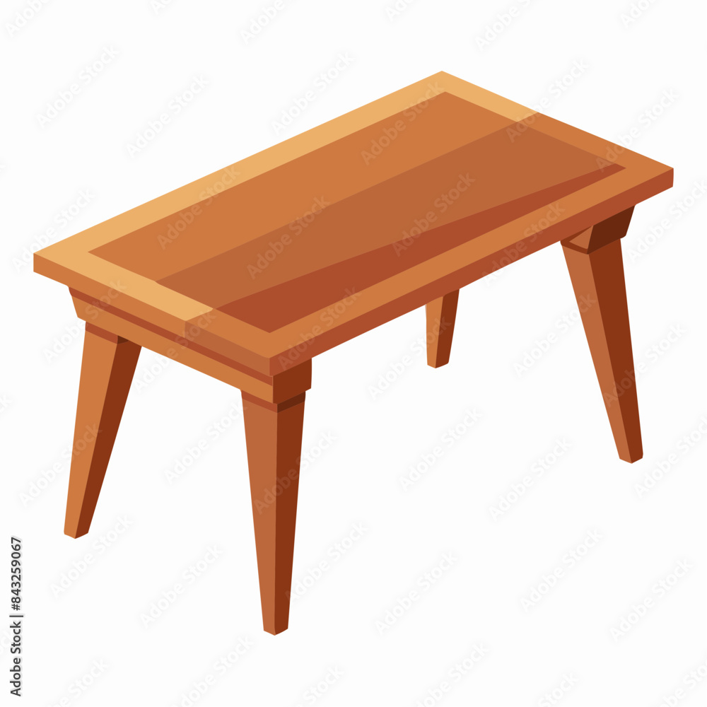 wooden table isolated on white wooden table isolated on white