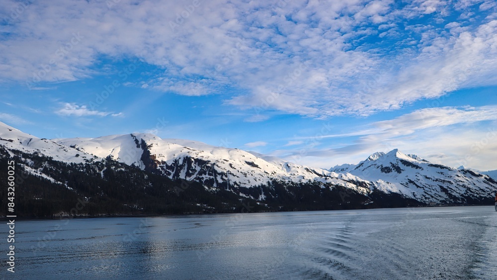 Fototapeta premium Whittier, Alaska USA