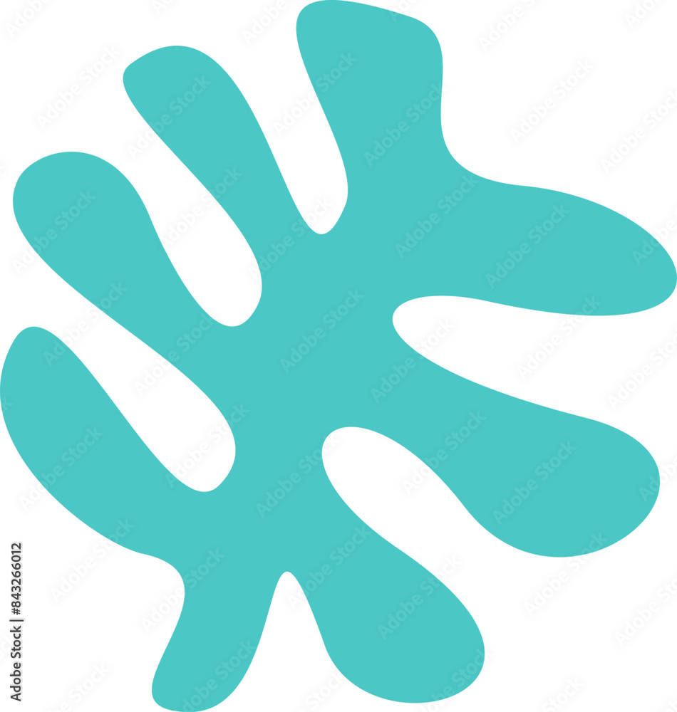 Organic Abstract Shape Organic Abstract Shape