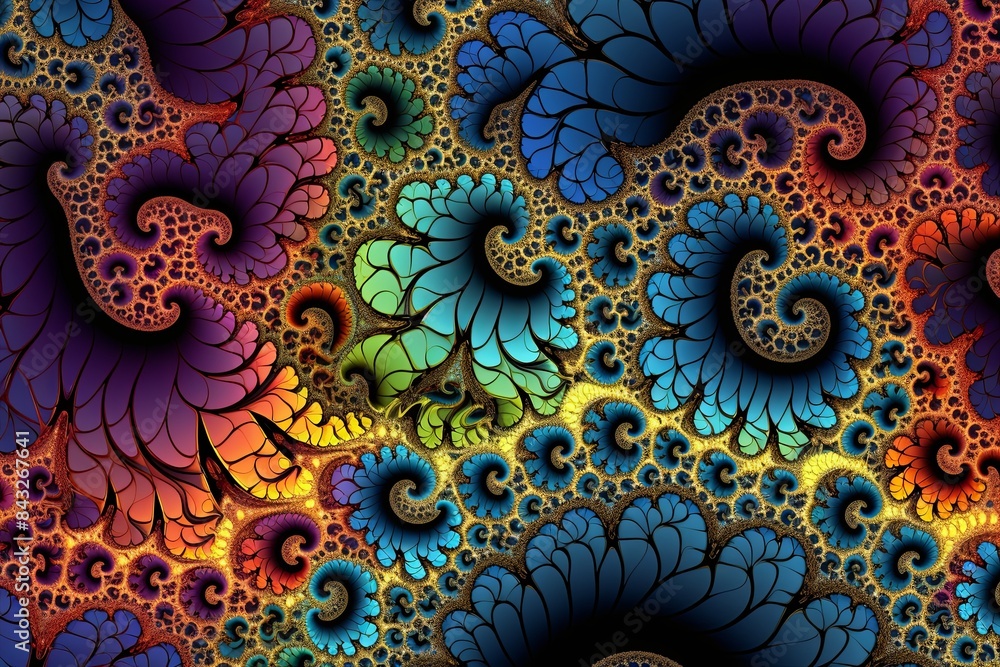 Choose a Fractal Algorithm: Decide on a fractal algorithm to generate the pattern.
Choose a Fractal Algorithm: Decide on a fractal algorithm to generate the pattern.
