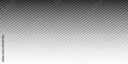 Halftone faded gradient texture. Grunge halftone grit background. White and black sand noise wallpaper. Retro pixilated vector backdrop
