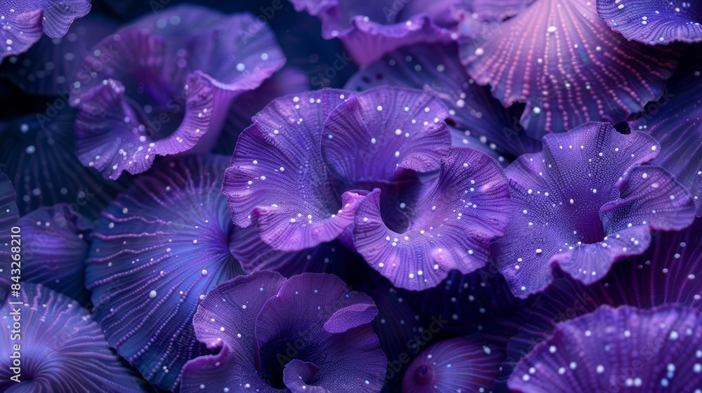 Scattered background of many purple shells. Scattered background of many purple shells.