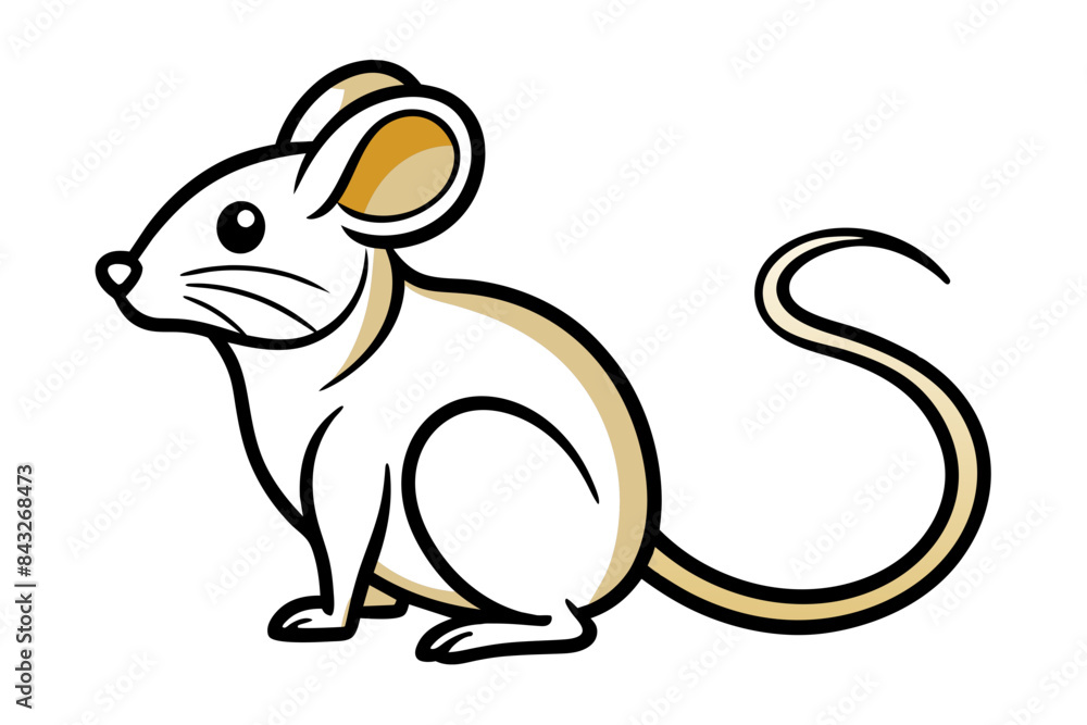 Mouse different style vector illustration line art Mouse different style vector illustration line art