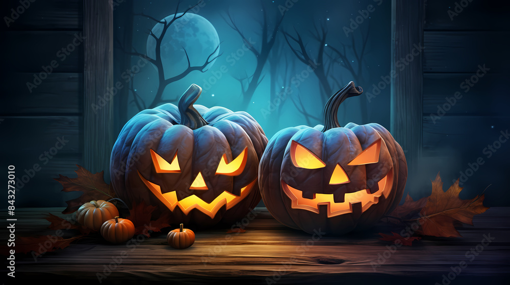Obraz premium Halloween Pumpkin