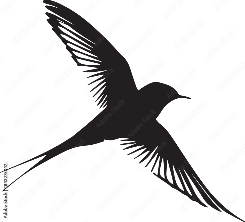 silhouette of a bird silhouette of a bird