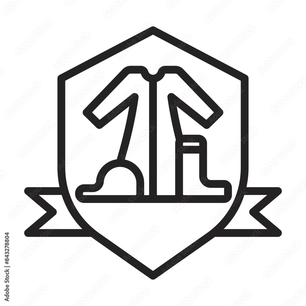 Safety Gear Icon Safety Gear Icon