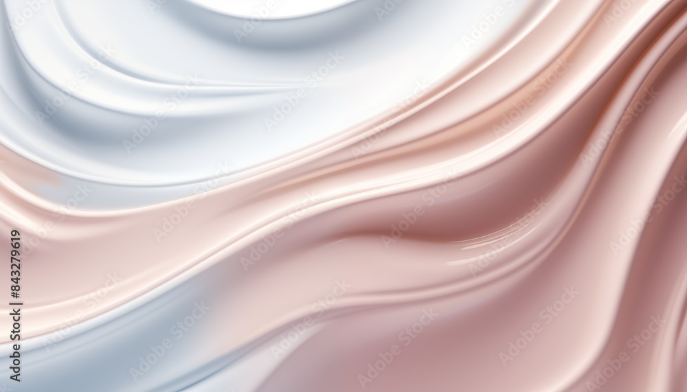 Obraz premium pink silk wave background
