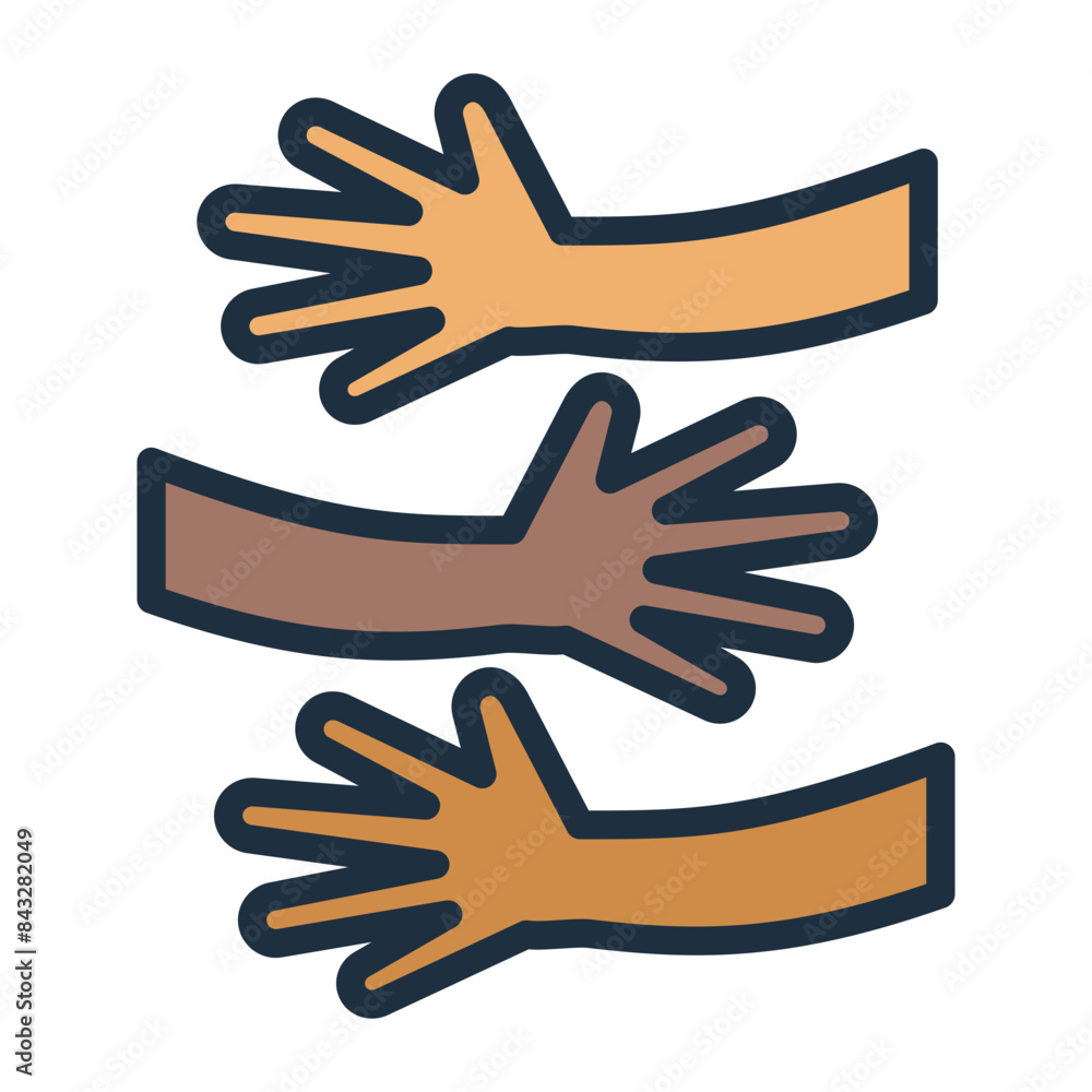 Obraz premium Togetherness Icon