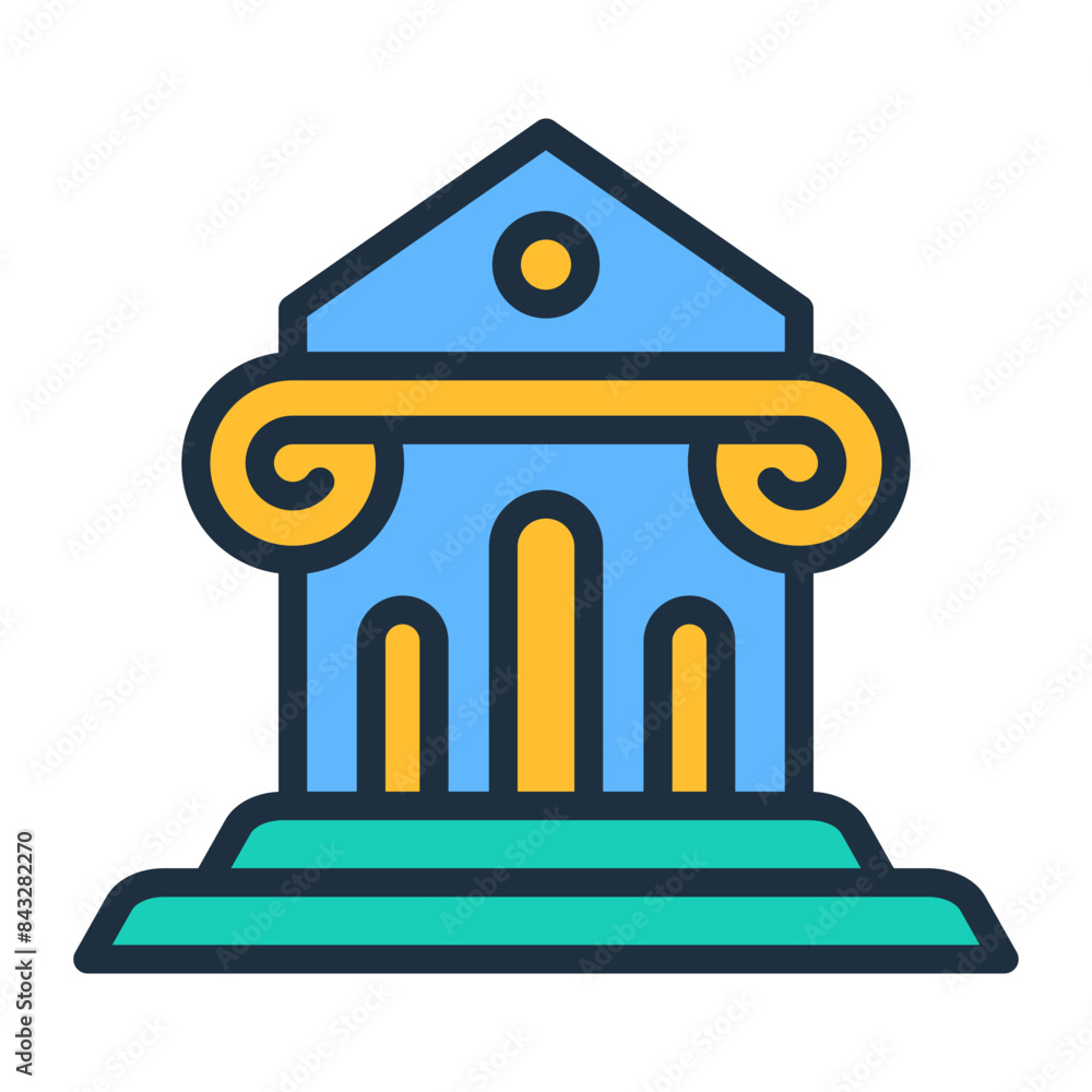 Obraz premium Museum Icon