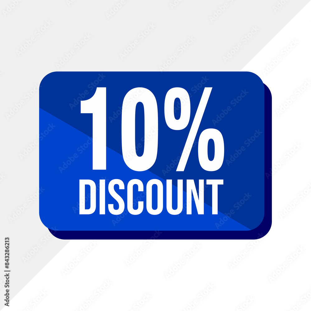 Set of sales discount promotions made of numbers. Vector Illustration of 10% percent discount for your unique sale poster, banner ads Set of sales discount promotions made of numbers. Vector Illustration of 10% percent discount for your unique sale poster, banner ads
