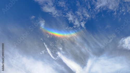 Tableau sur toile rainbow upside down