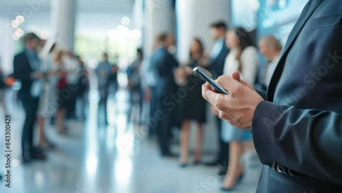 Wallpaper Mural Close up of people holding phones. Torontodigital.ca