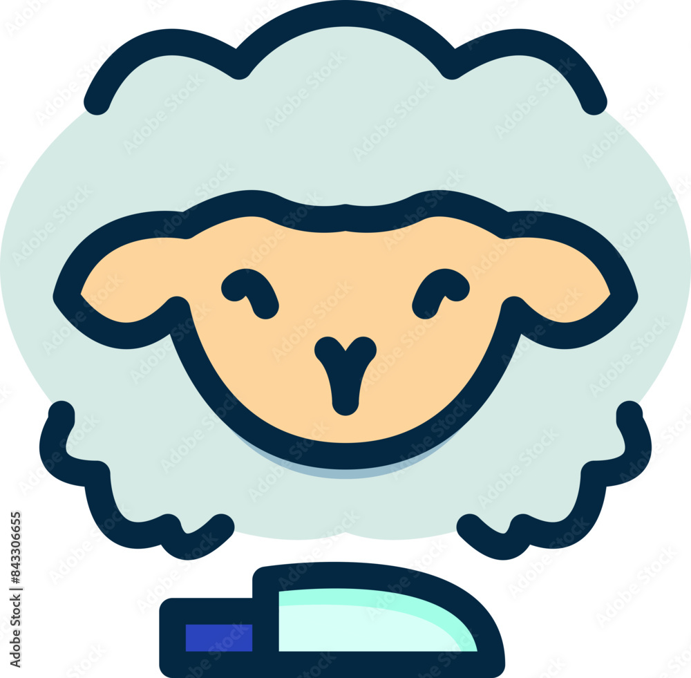 qurban sheep icon, eid adha qurban sheep icon, eid adha