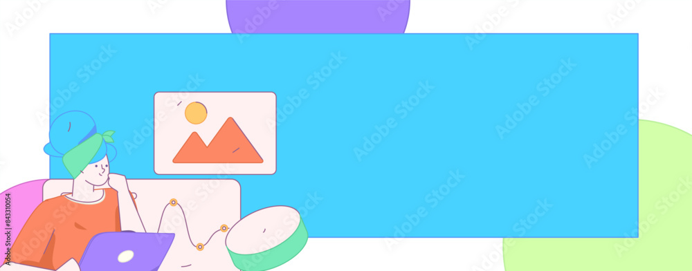 Flat vector illustration of business people operating work scene
Flat vector illustration of business people operating work scene