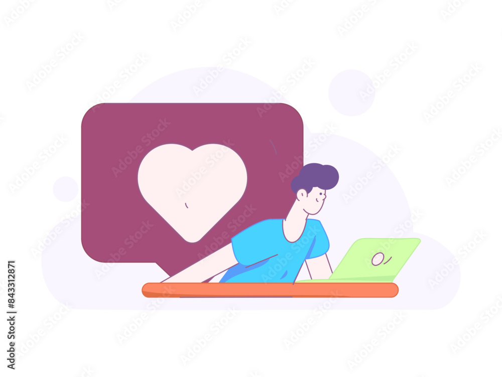 Flat vector illustration of business people operating work scene
Flat vector illustration of business people operating work scene