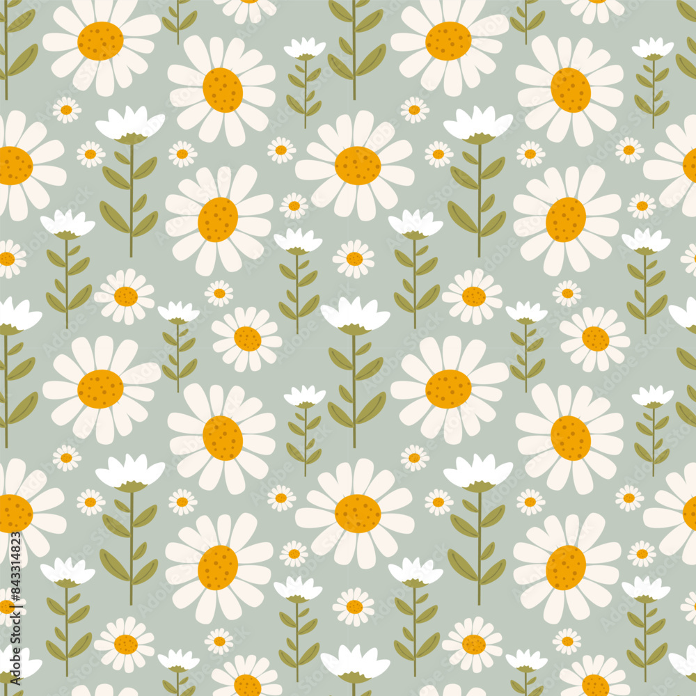 Flower vector ilustration seamless patern.Great for textile,fabric,wrapping paper,and any print. Flower vector ilustration seamless patern.Great for textile,fabric,wrapping paper,and any print.