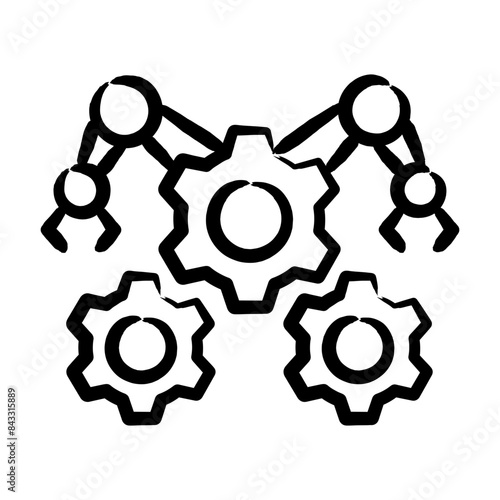 Robotic Process Automation  Icon