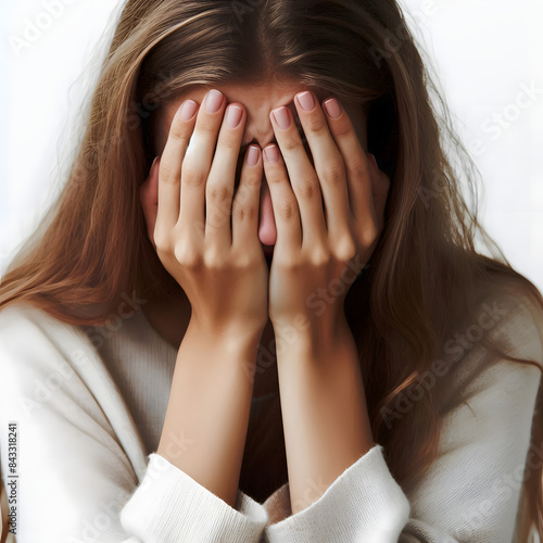 Wallpaper Mural 절망하는 여자 Torontodigital.ca