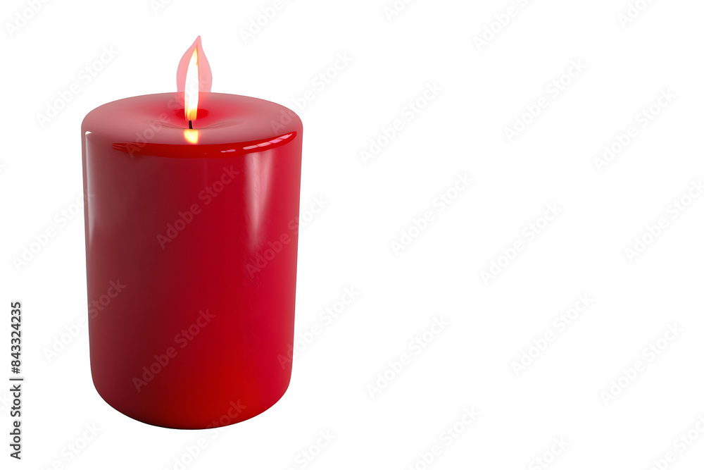 red burning candle transparent background, PNG file red burning candle transparent background, PNG file