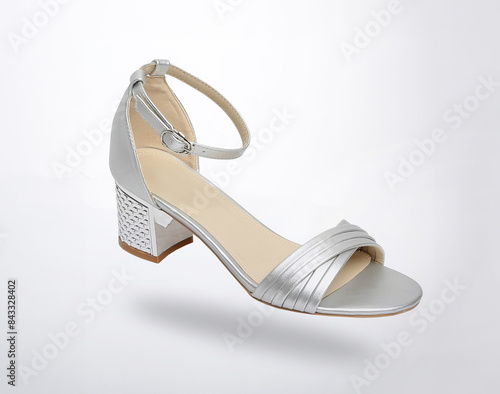 classy ladies high heel sandal isolated  photo