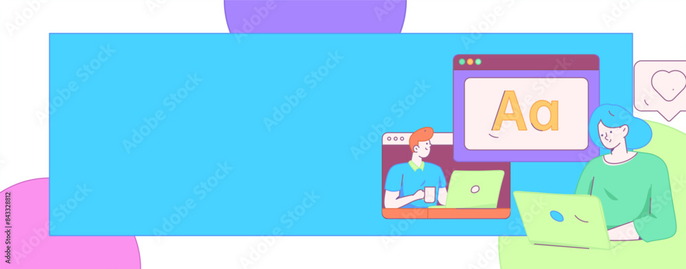 Flat vector illustration of business people operating work scene
Flat vector illustration of business people operating work scene