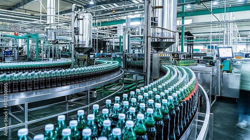 Wallpaper Mural Soft drink production factory Torontodigital.ca