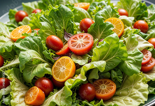 fresh vegetable salad