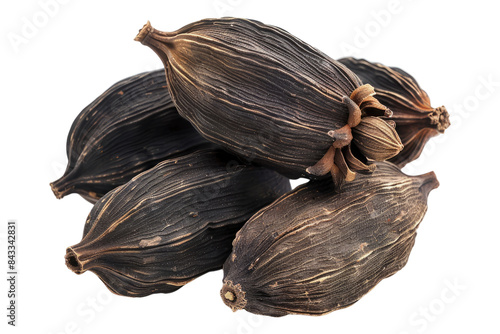 Wallpaper Mural Black cardiamom isolated on transparent background Torontodigital.ca