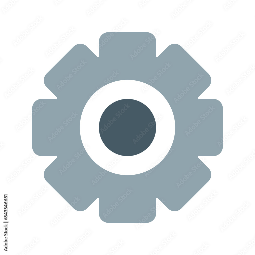 Gear setting ui color icon Gear setting ui color icon