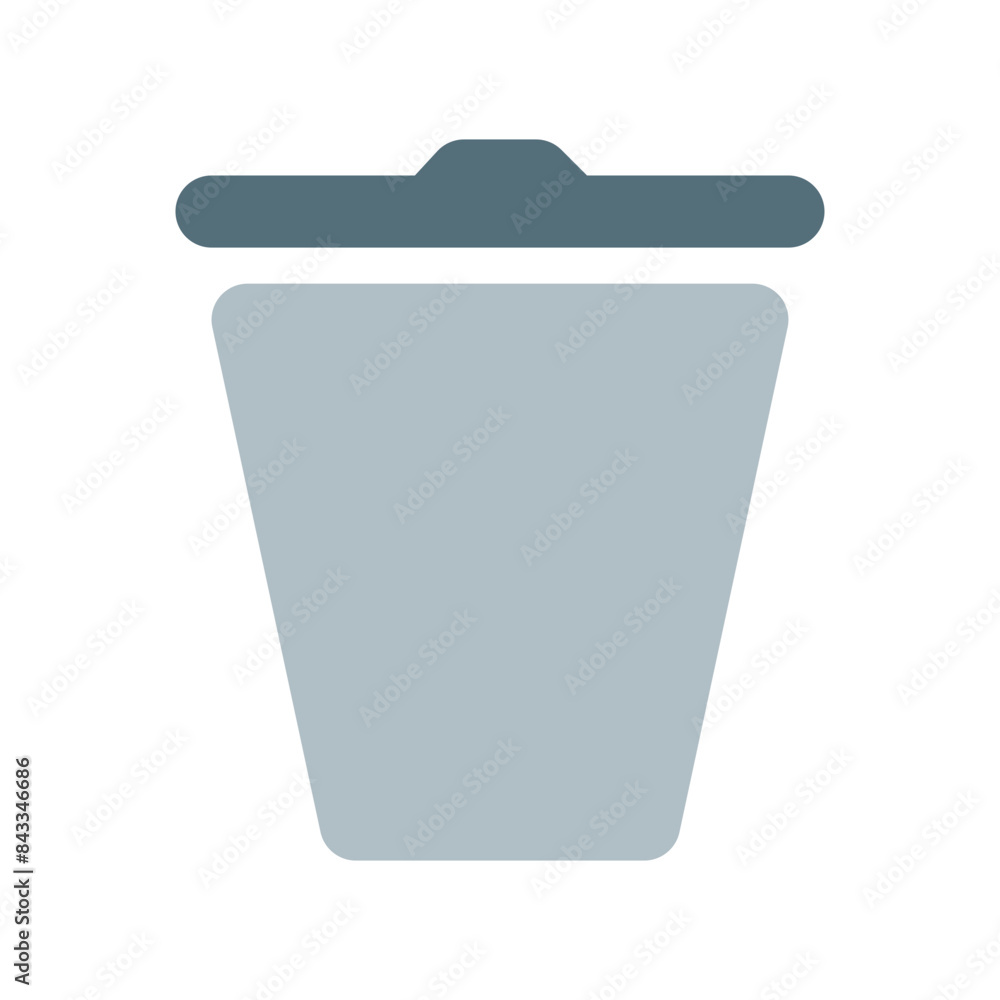 Delete trash bin remove ui color icon Delete trash bin remove ui color icon